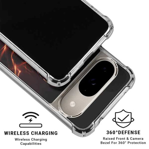 DC Comics The Flash Movie: The Flash Poster Google Pixel 10 Clear Case